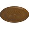 Ekena Millwork Juniper Ceiling Medallion (Fits Canopies up to 7"), Hand-Painted Smokey Topaz, 36"OD x 1 1/2"P CM36JUSTF - alternate 2